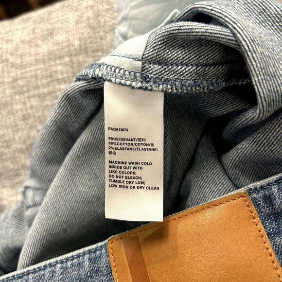 Lafayette 148 Wyckoff High Rise Wide Leg Jeans Size 29 Stretch Denim EUC - Picture 10 of 12